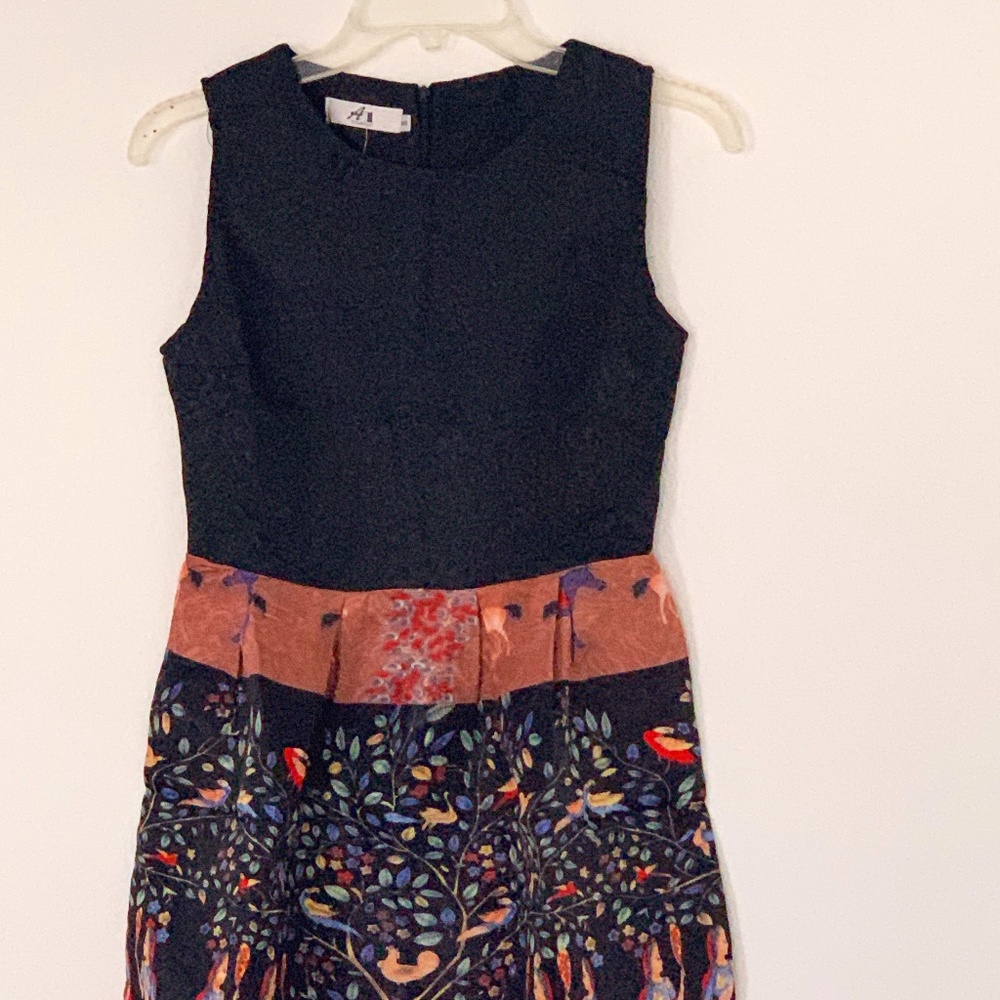 Mini print dress